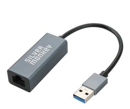Silver Monkey Adapter USB 3.0 - RJ-45 1000 Mbps